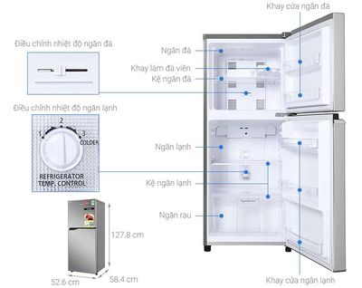 Tủ lạnh panasonic NR-BA190
