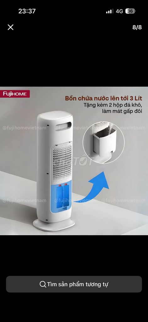 Quạt điều hòa FujiHOME AC01 Trắng. Mua bán Quạt tại Huyện Trần Văn Thời Cà Mau được đăng bởi Chưa đặt tên hình 1