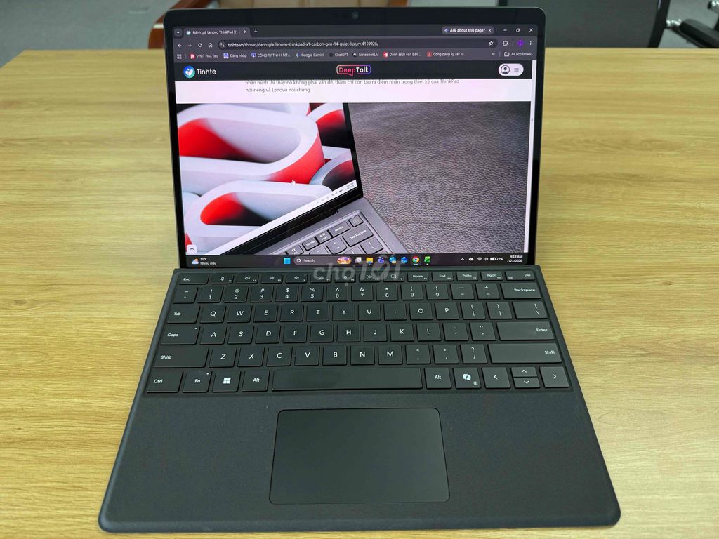 Microsoft Surface Pro 11 X-ELITE 16GB/512GB OLED. Mua bán Laptop tại Quận Ngô Quyền Hải Phòng được đăng bởi Thien Phuc hình 1