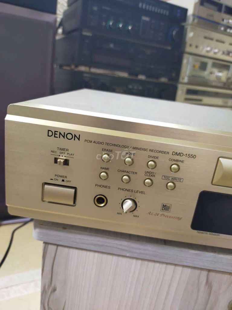 MD/kiêm giải mã Denon model DMD-1550. Mua bán Tivi, Âm thanh tại Quận 6 Tp Hồ Chí Minh được đăng bởi Trí Huỳnh  hình 1