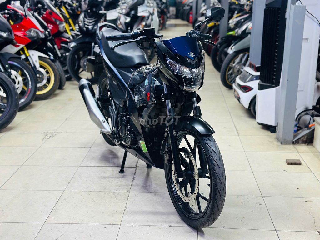 XE MÁY THỊNH PHÁT - RAIDER 150 XANH ĐEN ĐI LƯỚT. Mua bán Xe máy tại Quận Bắc Từ Liêm Hà Nội được đăng bởi XE MÁY THỊNH PHÁT XE LƯỚT GIÁ RẺ hình 3