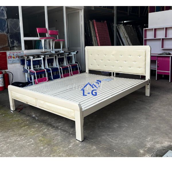 Giường Sắt Giường Sắt Giường Sắt Giường Sắt. Mua bán Giường, chăn ga gối nệm tại Thành phố Biên Hòa Đồng Nai được đăng bởi NỘI THẤT LÂM GIA PHÁT  hình 1