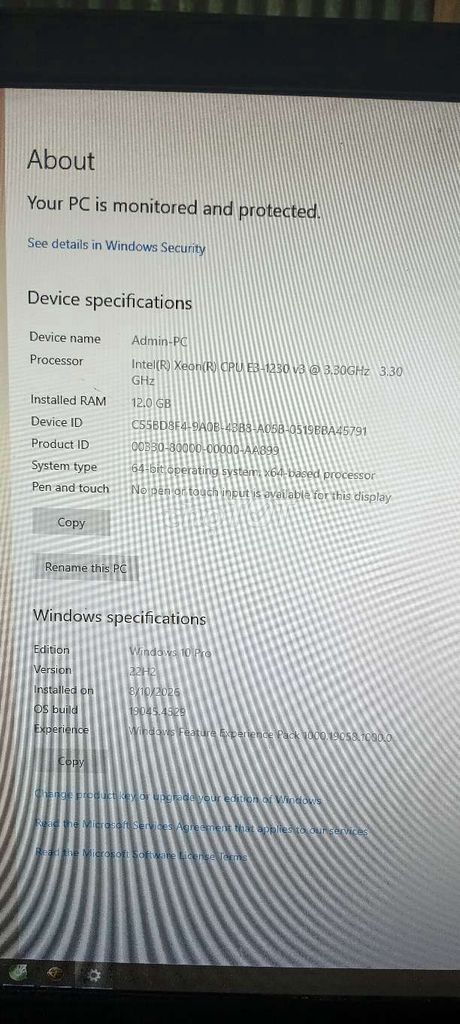 MSI Xeon E3-1230 v3 12GB Windows 10 Pro Trắng. Mua bán Máy tính để bàn tại Huyện Giồng Riềng Kiên Giang được đăng bởi Huỳnh Nhí hình 1