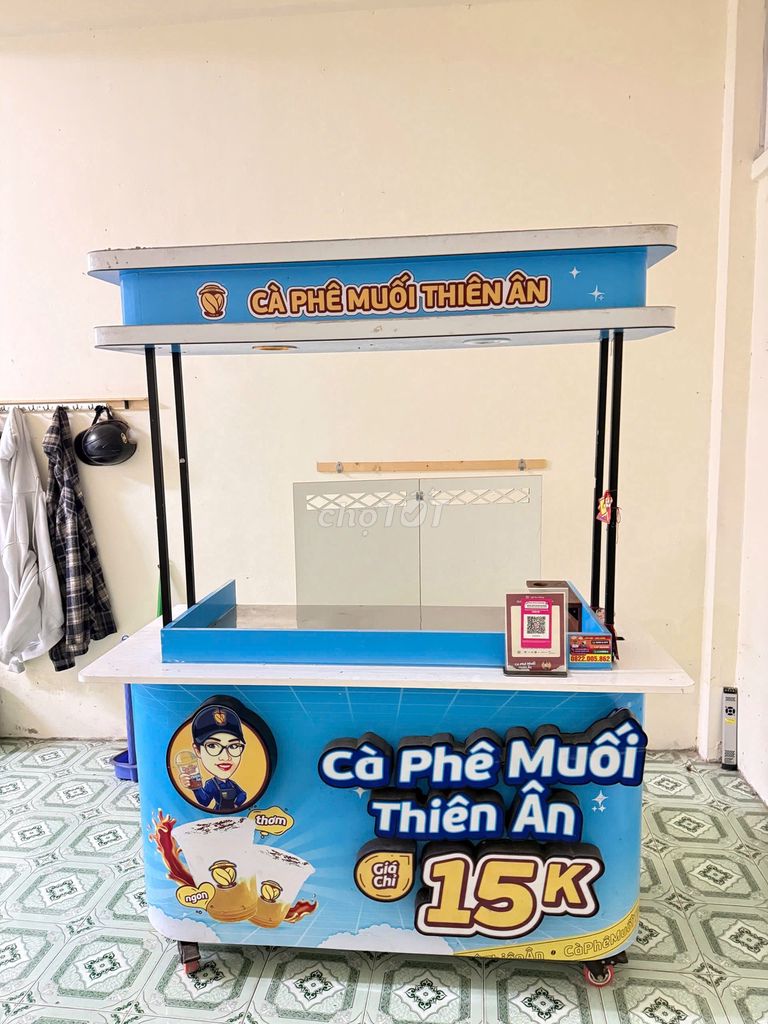 Xe đẩy bán hàng Kim loại nhựa mới. Mua bán Đồ chuyên dụng, Giống nuôi trồng tại Thị xã Cai Lậy Tiền Giang được đăng bởi Phạm Văn Hùng hình 1