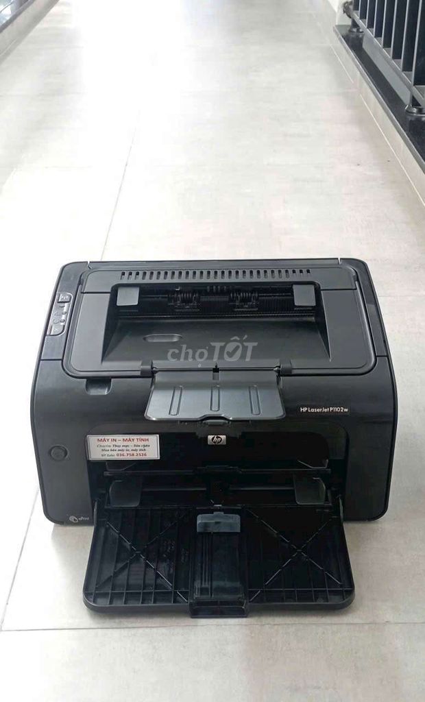 Máy in HP 1102w in 1 mặt có 7in ĐIỆN THOẠI. Mua bán Đồ dùng văn phòng tại Quận Cẩm Lệ Đà Nẵng được đăng bởi Máy in cũ Đà Nẵng  hình 1