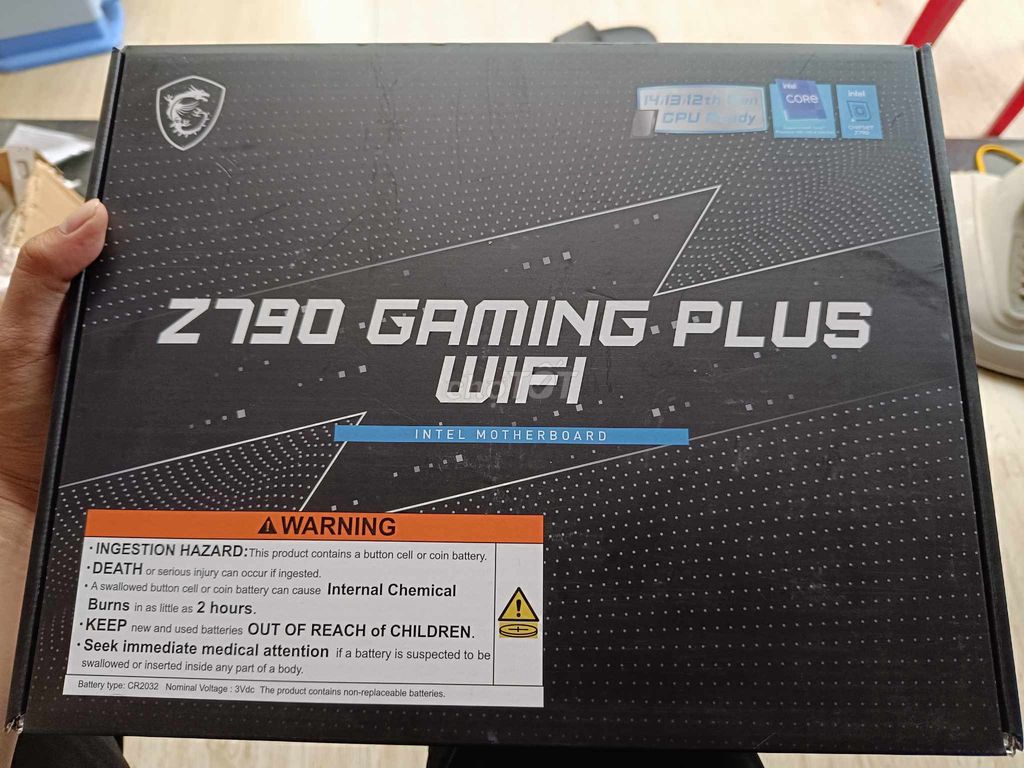 Thanh lý z790 gaming plus wifi + I7 13700f(có fix)