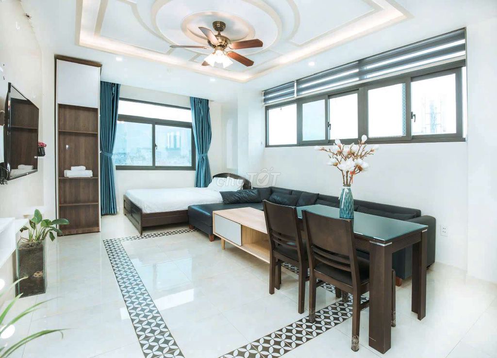 🏡 căn hộ 1pn-tách bếp, studio cực đẹp ngay phố ẩm thực PXL