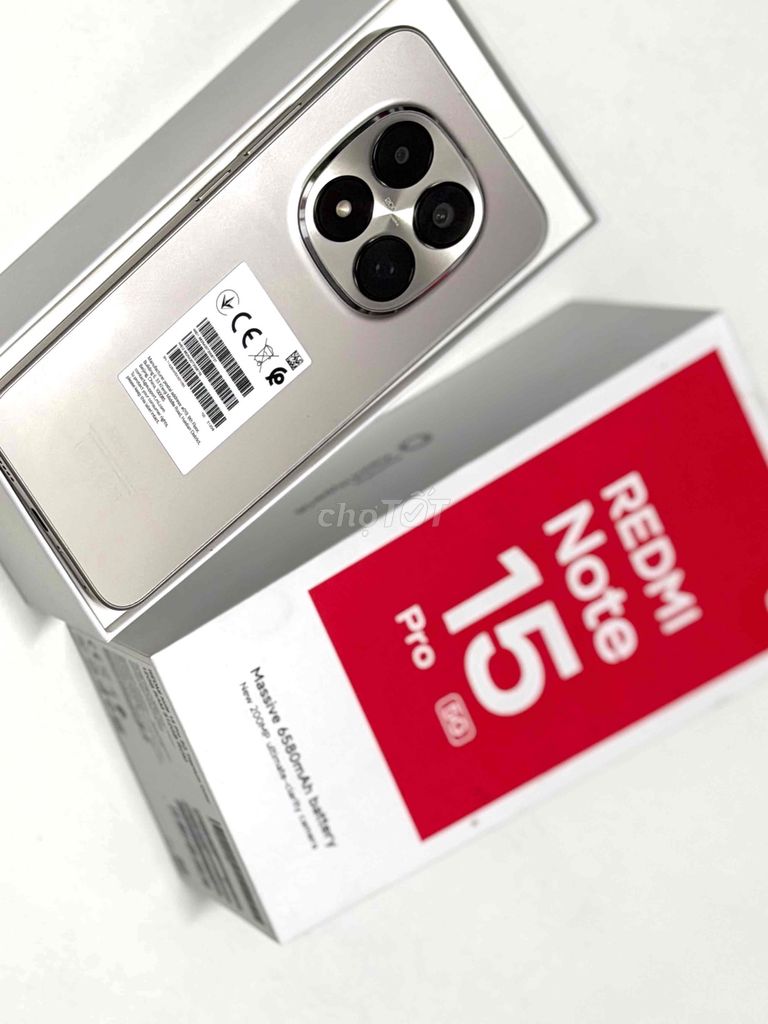 Xiaomi Note 15 Pro 5G 512GB xám fullbox. Mua bán Điện thoại tại Quận Ninh Kiều Cần Thơ được đăng bởi Khả Duy Store hình 1