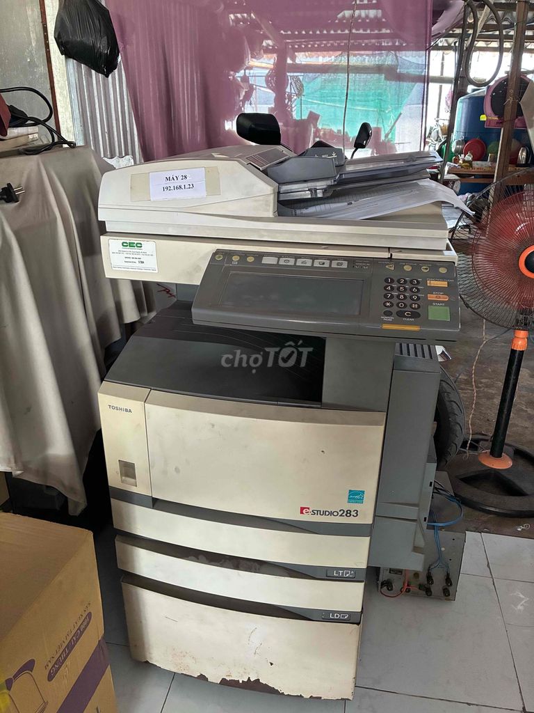 Máy photocopy Toshiba e-STUDIO283. Mua bán Đồ dùng văn phòng tại Huyện Mỏ Cày Nam Bến Tre được đăng bởi Minh Minh hình 1