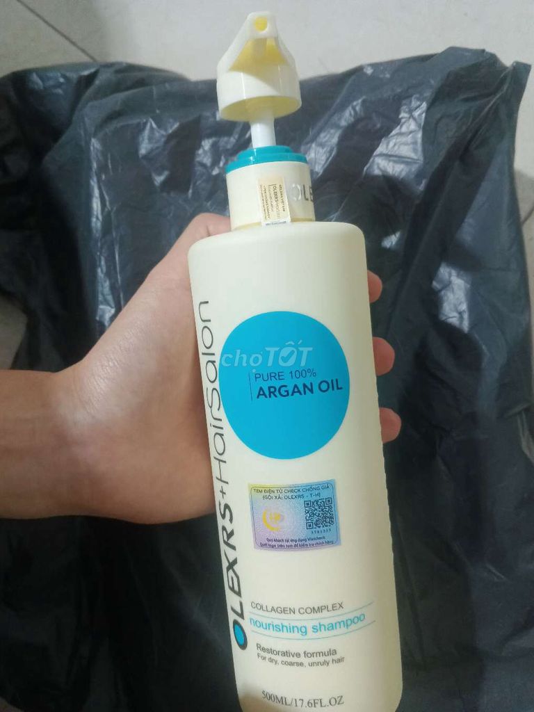 Dầu gội OLEXRS+HairSalon Argan Oil 500ml. Mua bán Phụ kiện thời trang khác tại Quận Hoàng Mai Hà Nội được đăng bởi Dương hình 1