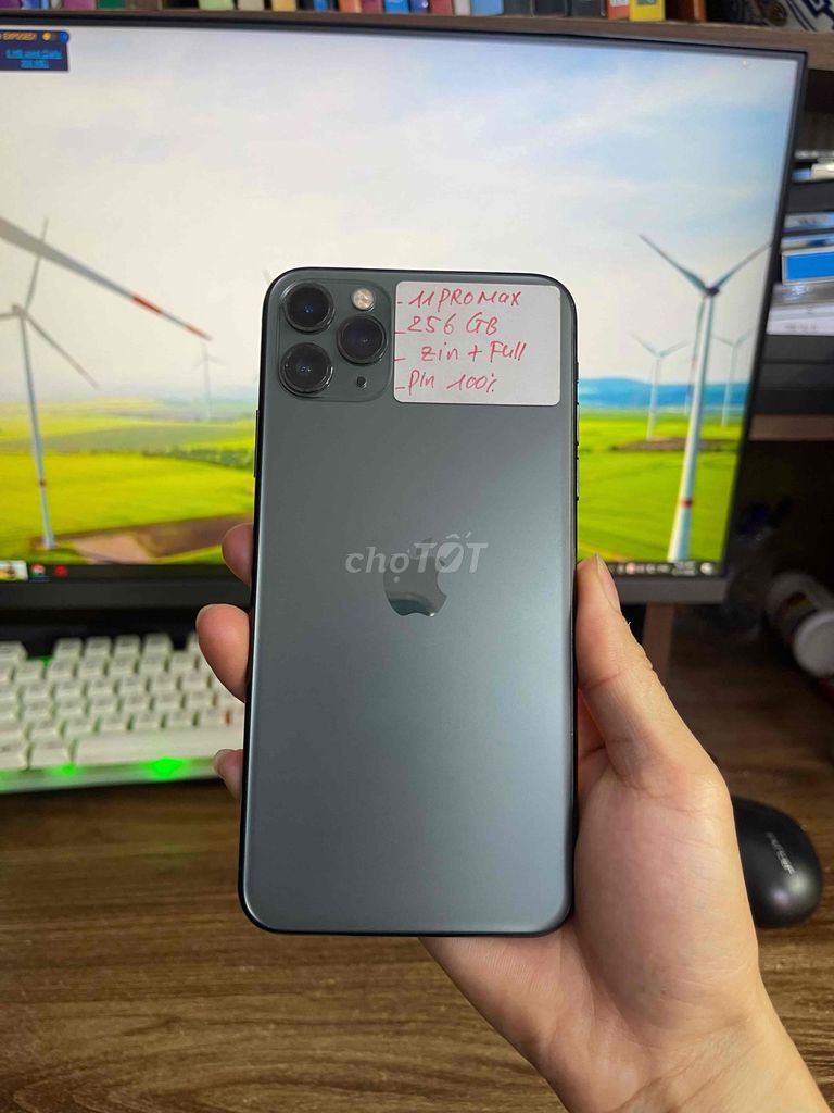 11 Pro Max 256GB Zin nguyên bản, Full  đẹp98%. Mua bán Điện thoại tại Quận Lê Chân Hải Phòng được đăng bởi Huy Tưởng Mobile hình 1