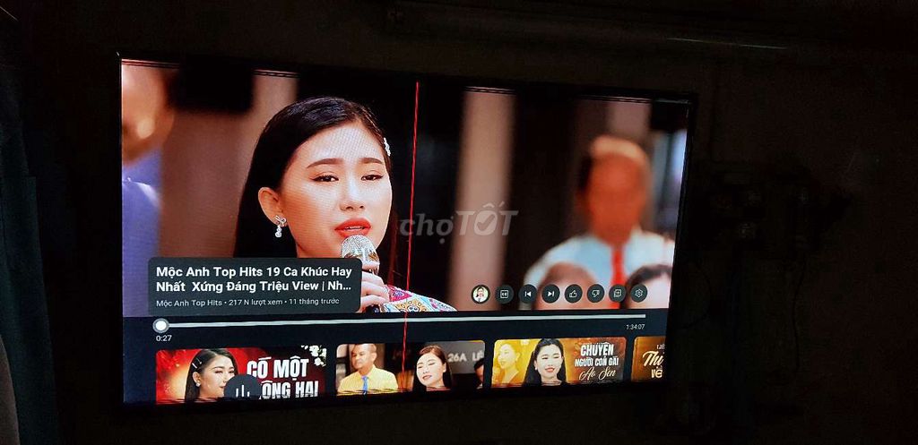 Xác tv Samsung 43 in chua cháy