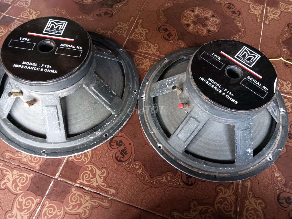 Loa Master Audio F15+ 40cm 8 ohms. Mua bán Tivi, Âm thanh tại Huyện Long Điền Bà Rịa - Vũng Tàu được đăng bởi sưu tầm đồ cũ  hình 1