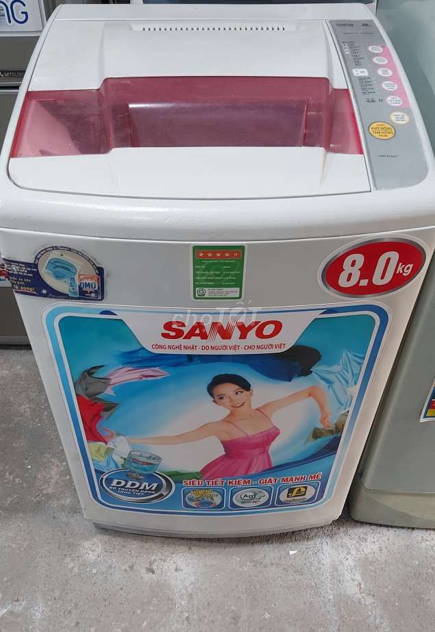 THANH LÝ MÁY GIẶT SANYO GIẶT SẠCH , VẮT ÊM