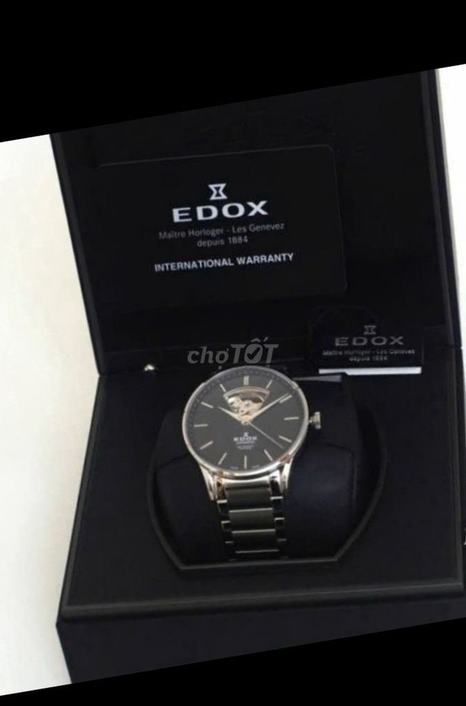 Edox chính hãng  thụy sĩ. Fullbox