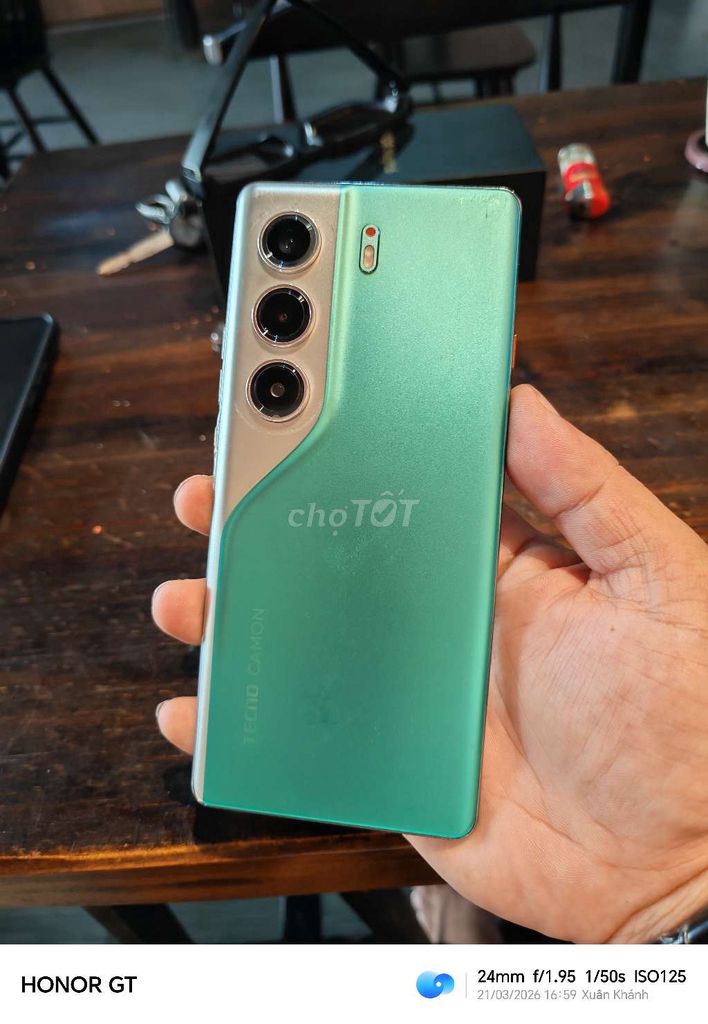 Tecno Camon 40 Pro 256GB Đã sử dụng. Mua bán Điện thoại tại Quận Cái Răng Cần Thơ được đăng bởi Ngân Long Trung hình 1