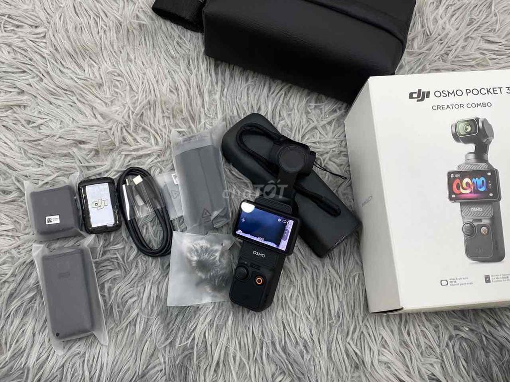 Máy quay DJI Osmo Pocket 3 4K combo bh 12/2026. Mua bán Máy ảnh, Máy quay tại Quận 5 Tp Hồ Chí Minh được đăng bởi Phan Thế Phong  hình 1