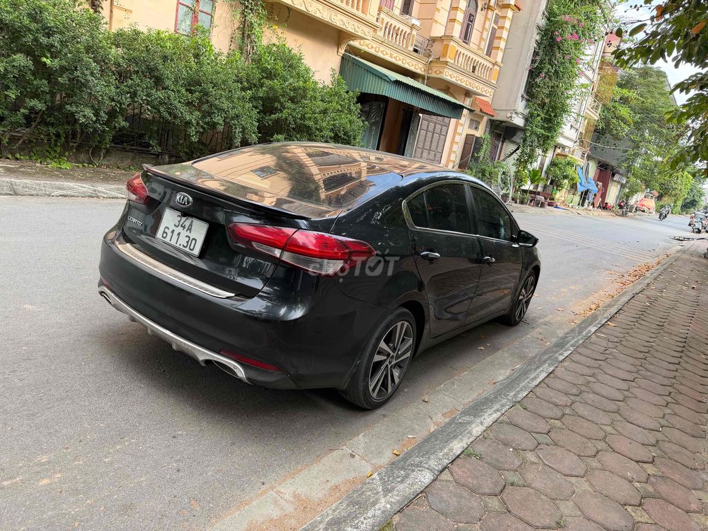 Номера деталей Kia Cerato 2018 черные