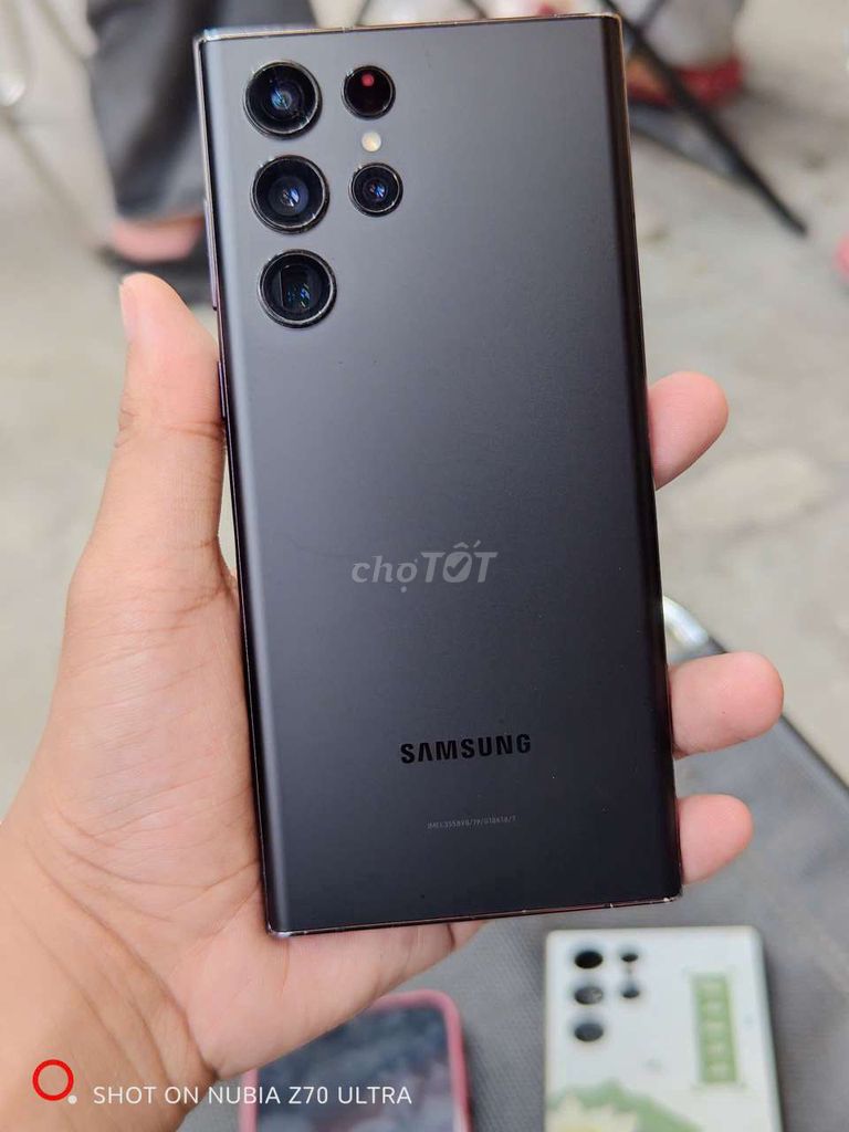 S22 Ultra Đen 12GB/256GB. Mua bán Điện thoại tại Huyện Thanh Bình Đồng Tháp được đăng bởi DUY hình 1