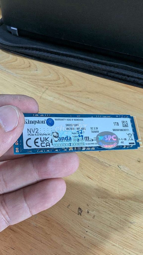 Ổ cứng SSD Kingston NV2 1TB PCIe Gen4. Mua bán Linh kiện (RAM, Card...) tại Thành phố Phan Thiết Bình Thuận được đăng bởi Laptop Rin No1 hình 1