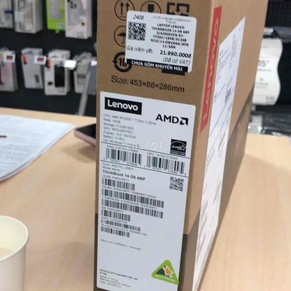 Lenovo ThinkBook 14 G6 ABP 512 gb AMD Ryzen 7. Mua bán Laptop tại Quận Gò Vấp Tp Hồ Chí Minh được đăng bởi như hình 1