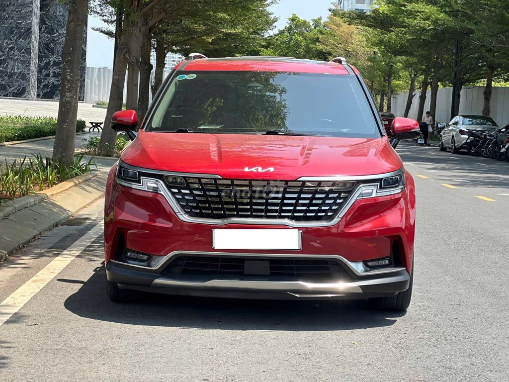 Kia Carnival 2022 Signature màu đỏ diesel. Mua bán Ô tô tại Quận Gò Vấp Tp Hồ Chí Minh được đăng bởi Xuân Trường hình 1