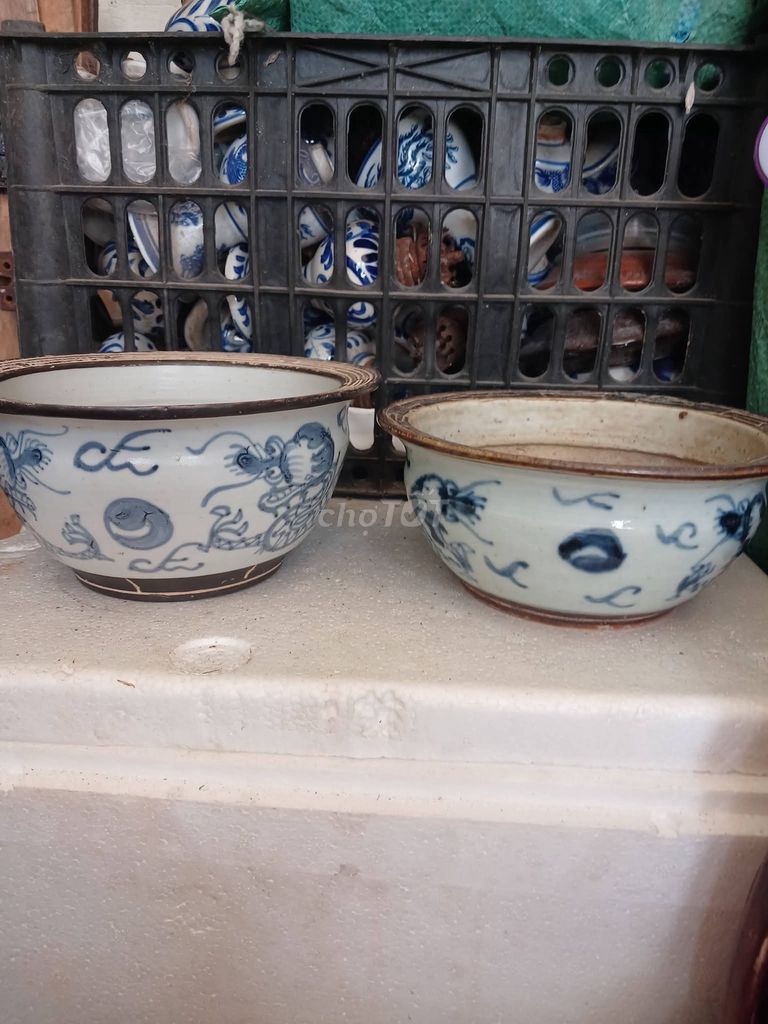 Bát hương Gốm sứ Xanh trắng xưa. Mua bán Đồ sưu tầm, đồ cổ tại Huyện Bình Chánh Tp Hồ Chí Minh được đăng bởi Nha Trần hình 1