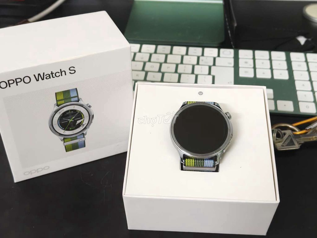 OPPO Watch S Bạc. Mua bán Thiết bị đeo thông minh tại Quận 3 Tp Hồ Chí Minh được đăng bởi Nguyễn Minh hình 1