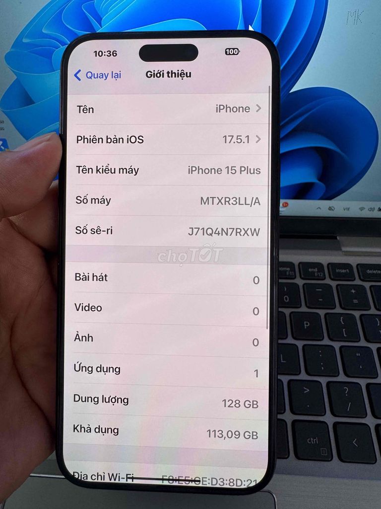 iPhone 15 Plus 128GB Đen LL/A 99%. Mua bán Điện thoại tại Quận 6 Tp Hồ Chí Minh được đăng bởi QUỐC THIÊN BÁN GÓP 0 ĐỒNG  hình 1