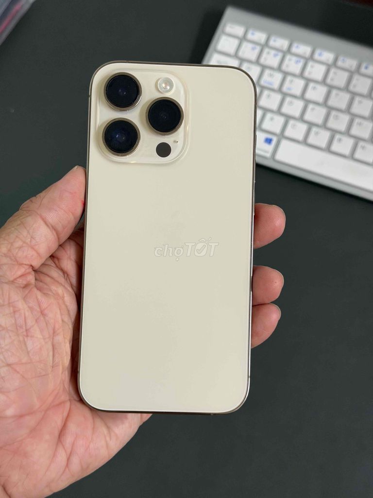 iPhone 14 Pro 128GB Vàng Mỹ. Mua bán Điện thoại tại Quận Bình Thạnh Tp Hồ Chí Minh được đăng bởi HStore hình 1