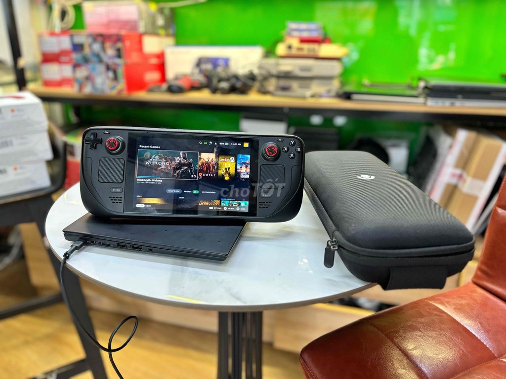 Máy chơi game Steam Deck 512GB Đen Like New. Mua bán Thiết bị chơi game tại Quận Hải Châu Đà Nẵng được đăng bởi LinhNguyenMedia IIO Nguyễn Hữu Thọ XV năm I địa chỉ  hình 1