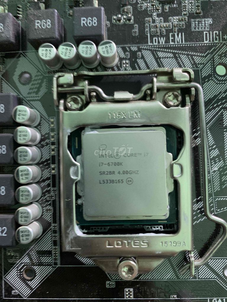 CPU Intel Core i7-6700K 4 nhân 8 luồng. Mua bán Linh kiện (RAM, Card...) tại Quận Cẩm Lệ Đà Nẵng được đăng bởi Giao Lưu Trải Nghiệm Sản Phẩm hình 1
