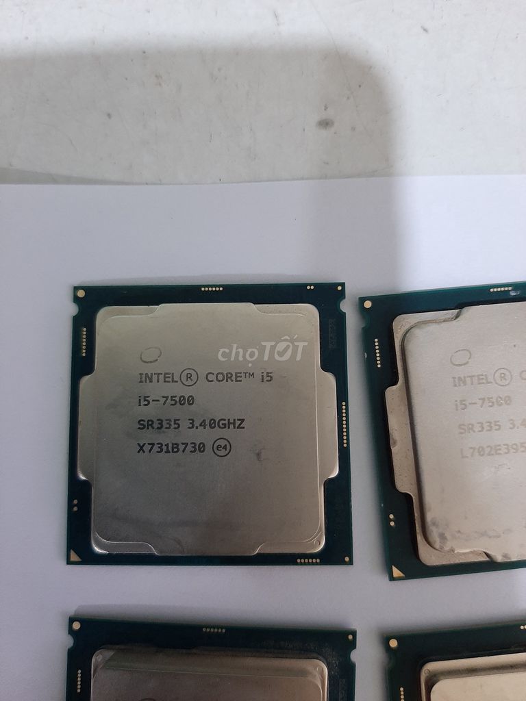 CPU i5 7500 dùng socket 1151 Main H110, B150, B250