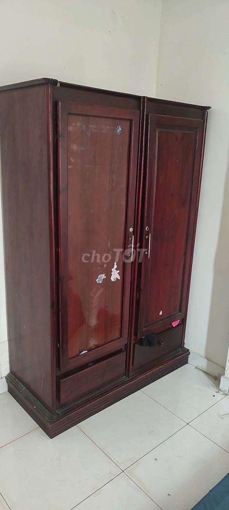 Bán tủ gỗ thiệt 1m2×1.8m