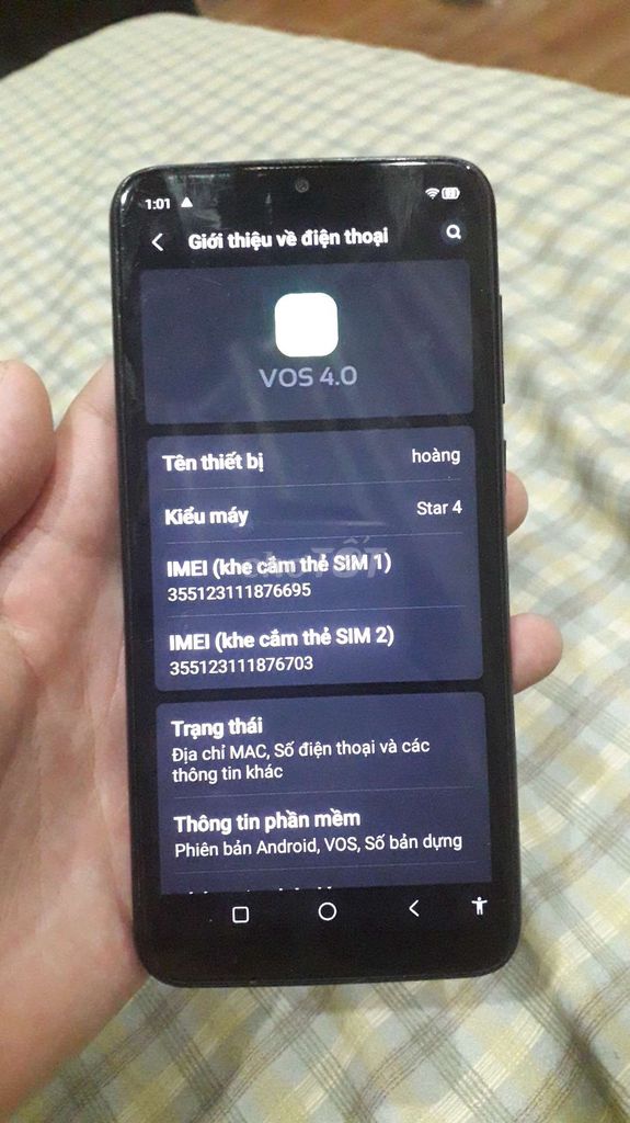 Vsmart Star 4 32GB Đen. Mua bán Điện thoại tại Quận Nam Từ Liêm Hà Nội được đăng bởi abc789 hình 1