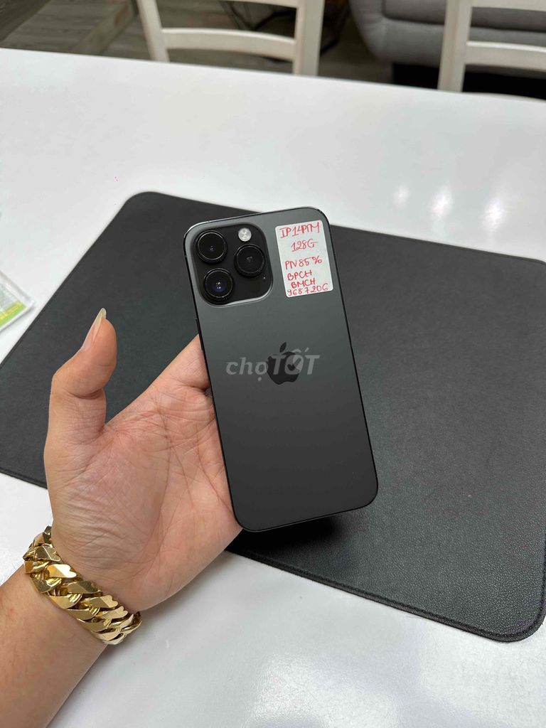 iPhone 14 Pro Max 128GB Đen Đã sử dụng. Mua bán Điện thoại tại Thành phố Cà Mau Cà Mau được đăng bởi Duy Thái Apple hình 1