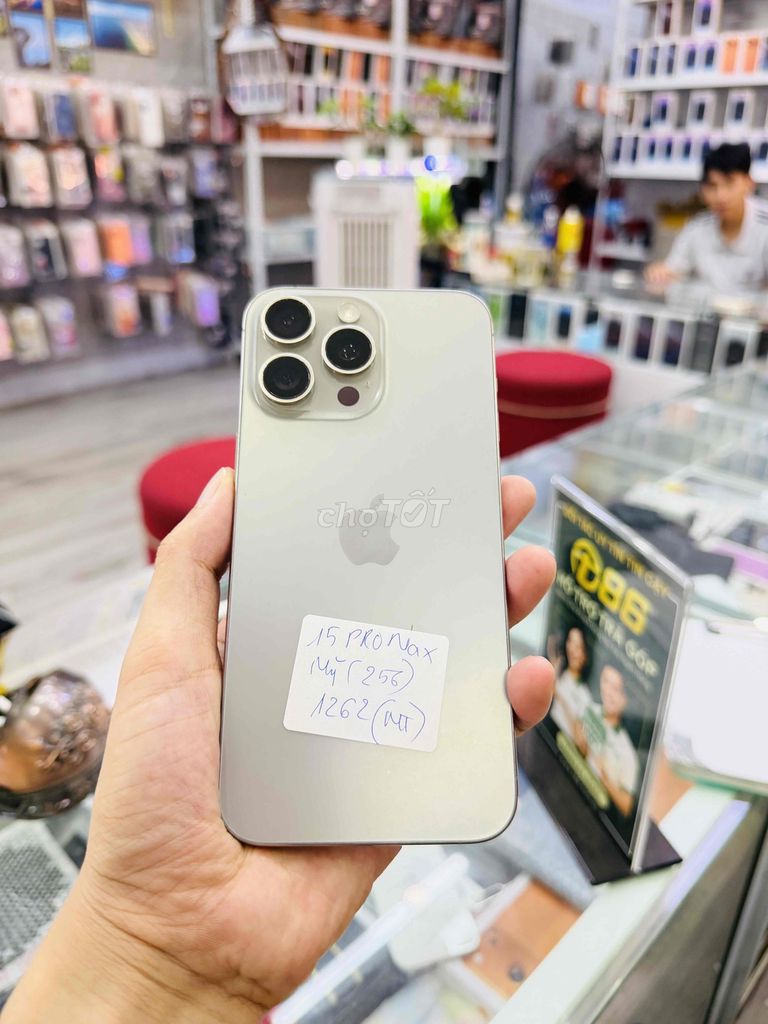 iphone 15 ProMax 256 full chức năng. Mua bán Điện thoại tại Quận Hải Châu Đà Nẵng được đăng bởi Hoàng Táo 273 Nguyễn Hoàng Đà Nẵng hình 1