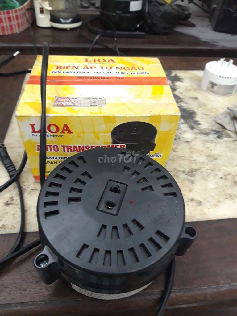 Ổn áp lioa 200va  chuyển từ 220v sang 100v mới