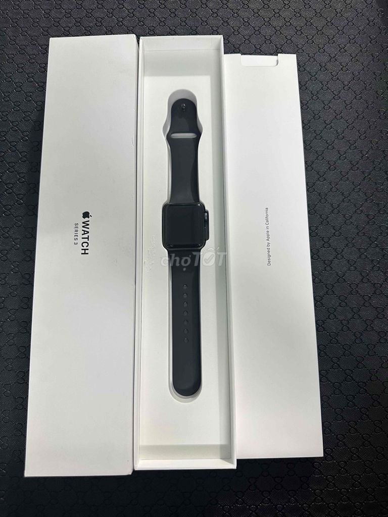 Apple watch S3/38mm đen đẹp fullbox