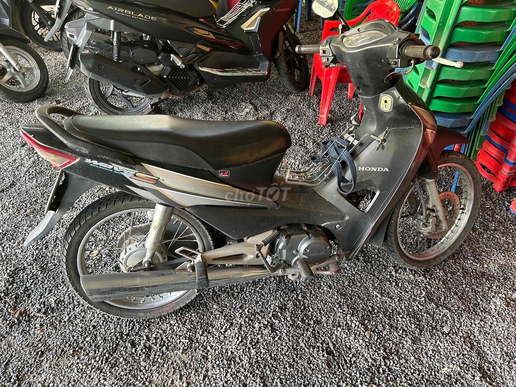 Honda Wave S Черный Мопед