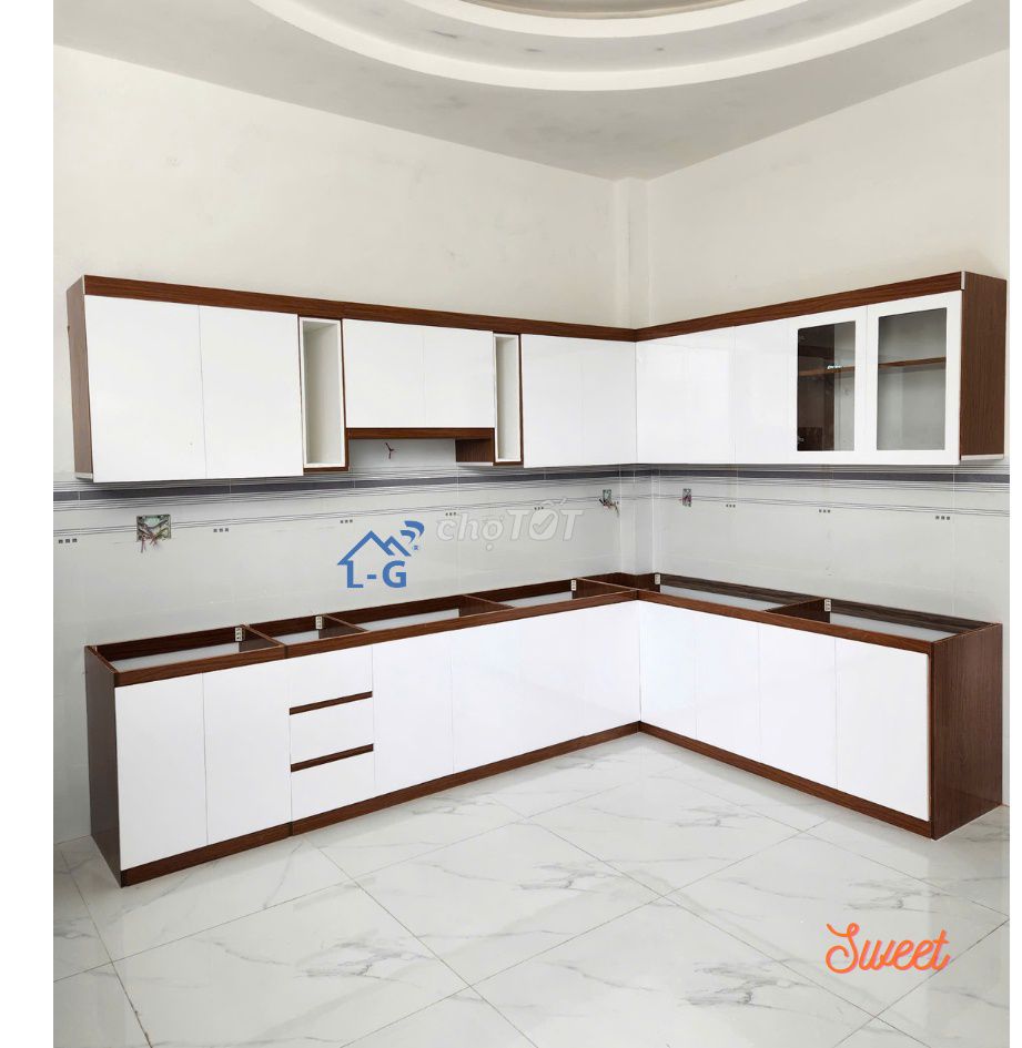 Tủ bếp Nhựa Ecoplast -**Tủ bếp+Tủ bếp+Tủ bếp@Tủ . Mua bán Tủ, kệ gia đình tại Quận Tân Phú Tp Hồ Chí Minh được đăng bởi GIƯỜNG SẮT SƠN LÂM hình 1