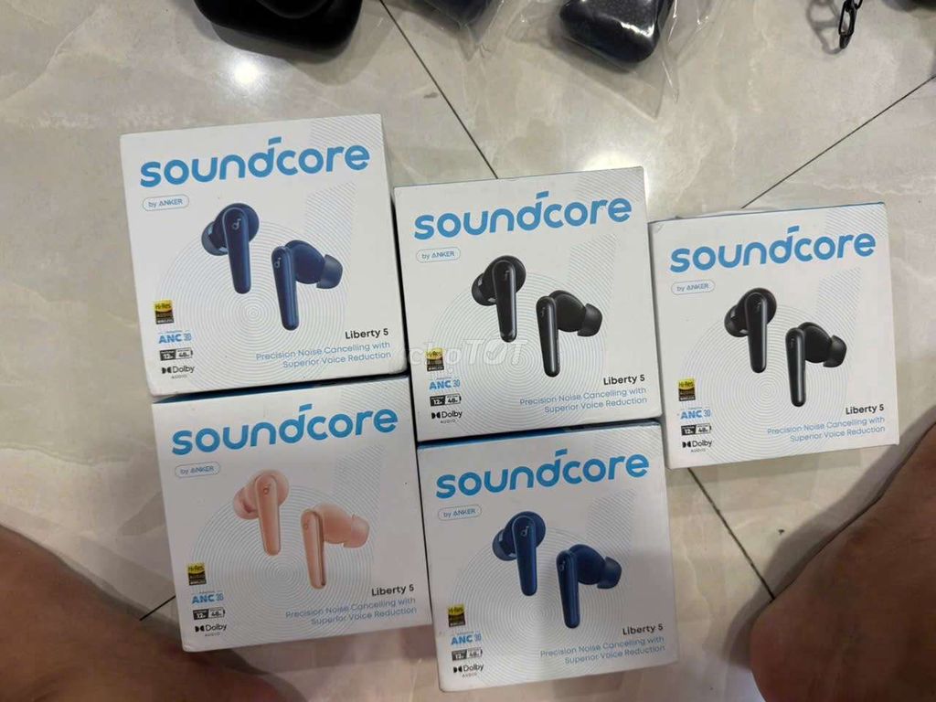 Tai nghe Soundcore Liberty 5 Mới 100%. Mua bán Tivi, Âm thanh tại Thành phố Buôn Ma Thuột Đắk Lắk được đăng bởi Hoà Lê hình 1