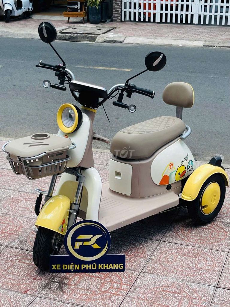 Xe 3 bánh điện. Mua bán Xe điện tại Thành phố Châu Đốc An Giang được đăng bởi Giang Trường hình 1