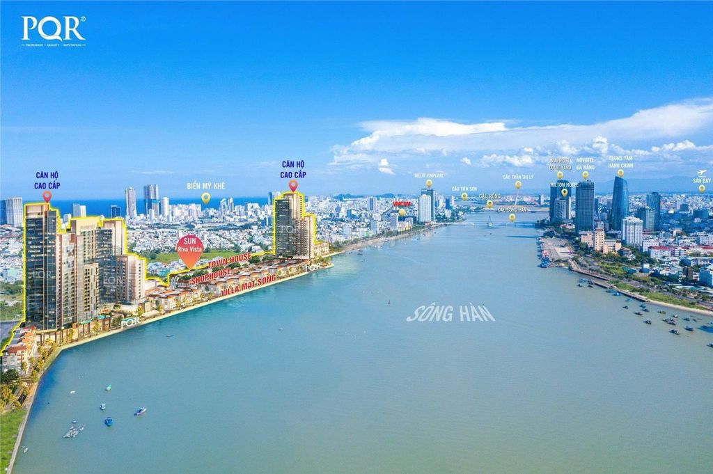 Chỉ từ 1,9 tỷ sở hữu ngay căn hộ trung tâm Đà Nẵng view sông Hàn SHR