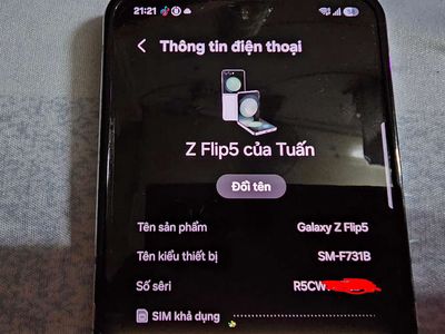 Samsung Z Flip5 256GB đẹp
