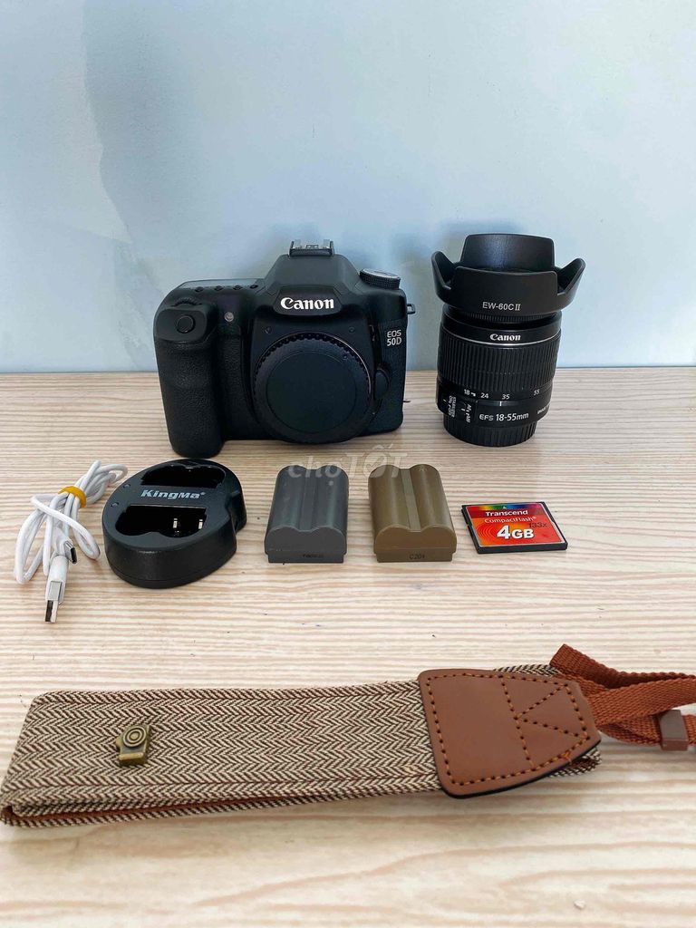 Máy ảnh Canon 50D lens 18-55mm. Mua bán Máy ảnh, Máy quay tại Quận Gò Vấp Tp Hồ Chí Minh được đăng bởi Huy Huy hình 1