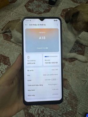 Oppo A18, 64GB, pin 5000, sạc nhanh. Mua bán Điện thoại tại Thành phố Thủ Dầu Một Bình Dương được đăng bởi Phước Mobile