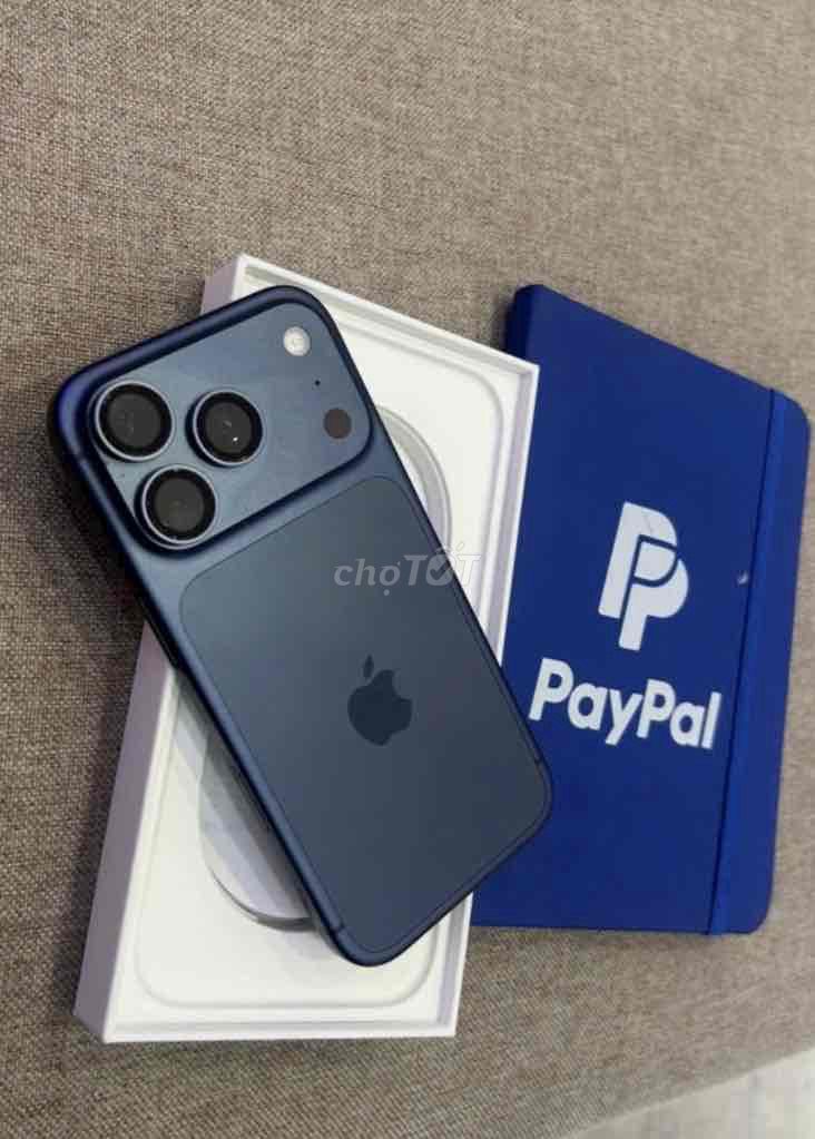 17 Pro Max 256GB Blue Qtế pin 100% Bh T2/2027. Mua bán Điện thoại tại Quận 3 Tp Hồ Chí Minh được đăng bởi Nam Á Mobile hình 1