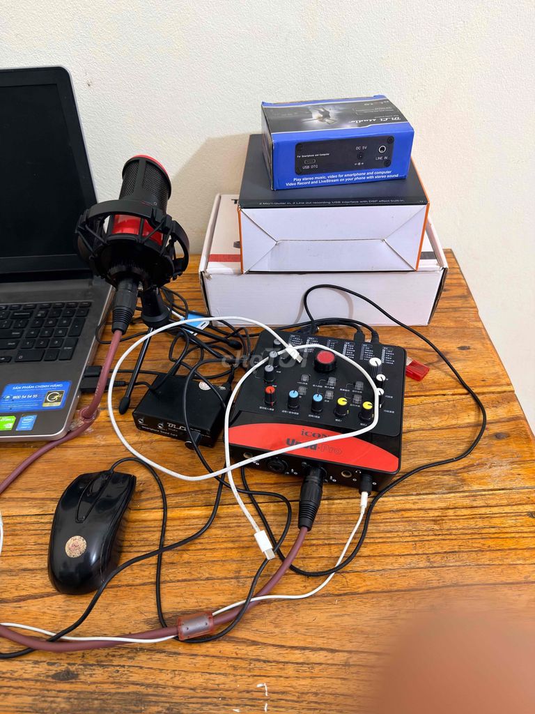 Sound card Icon Upod Pro Đen. Mua bán Tivi, Âm thanh tại Huyện Ba Vì Hà Nội được đăng bởi Giang Anh Dũng hình 1