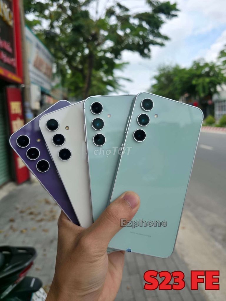 S23 FE 5G, 2 sim 256GB, lnew có góp. Mua bán Điện thoại tại Thành phố Thủ Dầu Một Bình Dương được đăng bởi EZ Phone hình 1